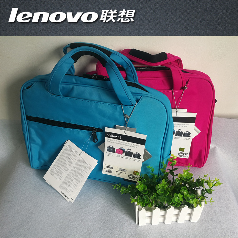 联想(Lenovo) 新秀丽ZC500S笔记本电脑包单肩包14英寸公文包男女斜跨包手提包
