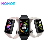 荣耀手环6 NFC血氧心率监测新品5代升级智能运动手表移动支付运动跑步 游泳 男女通用 计步器 彩屏正品