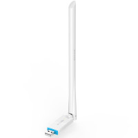 腾达（Tenda）U2 免驱版 USB无线网卡 智能自动安装随身wifi接收器 6dBi高增益外置天线