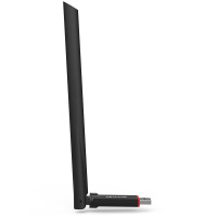 腾达（Tenda）U6 300M USB无线网卡 随身WiFi接收器 台式机笔记本通用 扩展器 Win10免驱网卡