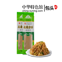 【中华特色】包头馆武加莜麦全粉速食面挂面 武川莜面莜麦燕麦面内蒙特产 2袋/200g华北