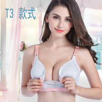 莎丞 哺乳文胸无钢圈防走光前开扣怀孕期聚拢舒适调整型防下垂孕妇内衣薄款
