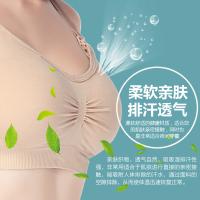 [孕期+哺乳期+平时]孕期文胸前开扣式孕妇哺乳文胸 无缝无钢圈孕妇内衣 莎丞