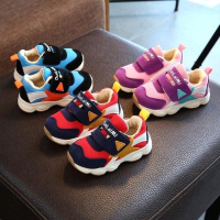 2019新款 棉童鞋新款运动鞋童鞋防滑软底男女网布透气 莎丞