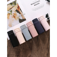 莎丞 4条装 女士内裤女棉简约棉裆提臀少女性感大码中腰三角裤四季