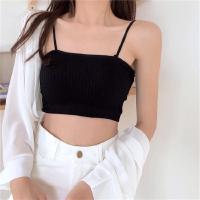 内衣女学生韩版初中生少女美背吊带小背心女士内穿裹胸抹胸无钢圈锦纶 莎丞