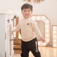 儿童毛衣针织打底衫男女童童装毛衣衫婴儿毛衣中大童男孩女孩高领莎丞