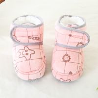 婴儿棉鞋秋冬季软底防滑宝宝加绒鞋0-1岁男女童鞋不掉学步鞋子冬 莎丞