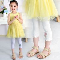 [2件装]女童打底裤小宝宝夏季七分裤外穿常规儿童裤子洋气 莎丞