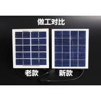 5v2.5w太阳能电池板500ma发电板手机充电宝户外充电器6VDIY光伏板