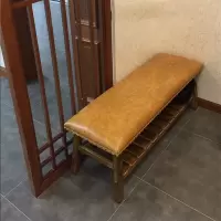 床尾凳欧式穿鞋凳家用门口阿斯卡利进门凳鞋柜鞋架换鞋凳长条凳子