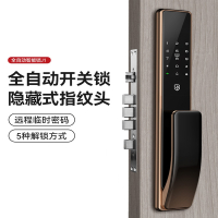 阿斯卡利(ASCARI)全自动指纹锁家用门智能锁密码锁电子锁摄像头可视猫眼