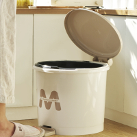 阿斯卡利(ASCARI)垃圾桶家用2022脚踩带盖脚踏式卫生间洗手间厕所厨房客厅卧室