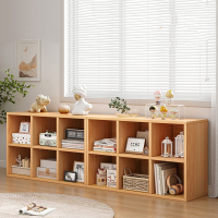 书架阿斯卡利(ASCARI)置物架落地书柜家用多层收纳柜子储物柜分层架八格柜矮格子柜