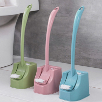 家用马桶刷套装阿斯卡利(ASCARI)卫生间清洁刷洁厕所刷子挂墙式长柄软毛厕刷