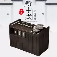移动茶台小茶桌阿斯卡利(ASCARI)家用茶水柜带轮茶车功夫茶几烧水壶一体茶具盘套装
