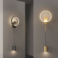 床头灯卧室壁灯阿斯卡利(ASCARI)轻奢北欧简约现代走廊过道长条墙灯客厅背景墙灯具