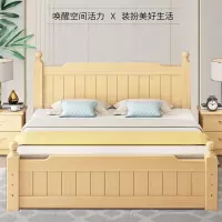 床阿斯卡利(ASCARI)现代简约双人床1.5米家用主卧经济型出租房用床架1m2单人床