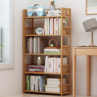  简易书架阿斯卡利(ASCARI)落地置物架家用儿童学生客厅书房书柜多层桌上收纳架