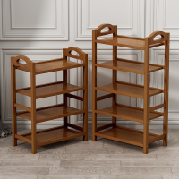 简易鞋架子阿斯卡利(ASCARI)家用进门口放卧室宿舍竹收纳经济型 小鞋柜置物