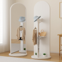 旋转穿衣镜阿斯卡利(ASCARI)家用全身落地镜女生卧室衣帽架镜子入户网红创意试衣镜
