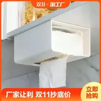 阿斯卡利(ASCARI)免打孔家用卫生间纸巾盒厕所抽纸卷纸洗手间收纳置物架壁挂式
