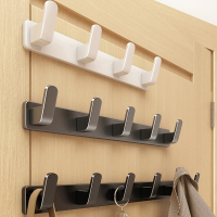 花知晓太空铝门后挂钩挂衣架免打孔胶粘钩挂衣钩墙上壁挂承重