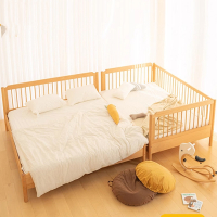 阿斯卡利(ASCARI)儿童床拼接床木婴儿床无缝拼接大床加宽床男女孩单人床