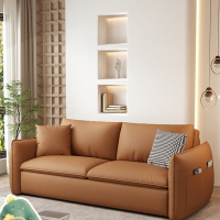 阿斯卡利(ASCARI)猫抓布羽绒沙发床现代简约轻奢风格多功能客厅小户型一体折叠两用