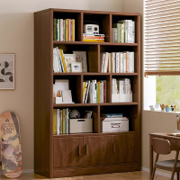 阿斯卡利(ASCARI)简易书架置物架落地书柜儿童阅读收纳多层木家用靠墙展示储物柜