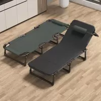 棠溪塘午休折叠床单人床办公室午睡小床简易床家用便携躺椅多功能