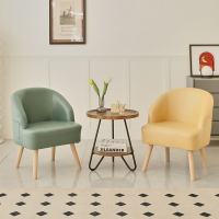 阿斯卡利(ASCARI)单人沙发椅子小户型阳台休闲一人椅子卧室靠背椅懒人沙发单人