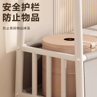 阿斯卡利(ASCARI)加粗衣帽架落地卧室挂衣架家用移动晾衣架多功能皮革收纳衣架