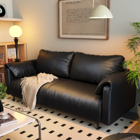 阿斯卡利(ASCARI)沙发客厅小户型出租房卧室双三人位大象耳朵直排懒人沙发布艺