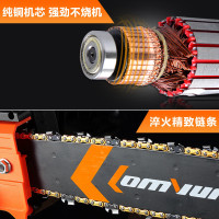 龙韵电锯伐木锯家用电链锯多功能链条锯自动喷油大功率木工电动锯 【升级款】1900W电链锯升级装（淬火链条2、加厚导板1）