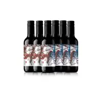 法国进口干红*6瓶装 奥乐维 花羽干红葡萄酒 红酒6瓶*187ml