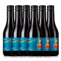 澳大利亚进口小瓶红酒6瓶整箱装葡萄酒* 187ml网红酒干红婚宴用酒