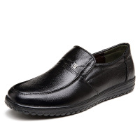 新款正装商务休闲男士真皮头层牛皮鞋软底圆头中年爸爸鞋减1103JW-10