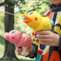 [买二送一]夏季儿童萌宠小黄鸭小猪按压水枪玩具SQ-01