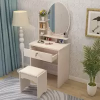 梳妆台阿斯卡利卧室迷你小户型化妆桌现代简约经济型简易化妆柜网红化妆台