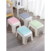 小凳子古达加厚塑料板凳家用儿童凳厕所防滑垫脚凳洗澡矮凳成人换鞋凳