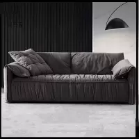 古达极简布艺沙发羽绒科技布现代简约北欧大小户型客厅组合沙发