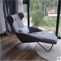 阿斯卡利北欧卧室民宿别墅阳台单人躺椅客厅懒人沙发休闲会所靠背贵妃椅