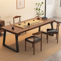 茶桌椅组合古达小户型简约茶几桌客厅家用茶台洽谈桌阳台新中式泡茶桌