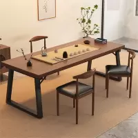 茶桌椅组合古达小户型简约茶几桌客厅家用茶台洽谈桌阳台新中式泡茶桌