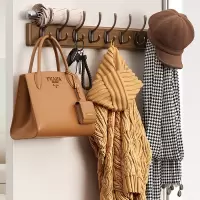 古达挂衣架墙上壁挂衣服挂钩进门玄关入户挂衣钩门后口免打孔钥匙