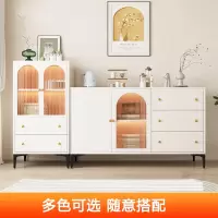 餐边柜法式现代简约一体斗柜靠墙收纳储物柜轻奢厨房橱柜茶水柜子