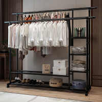 落地挂衣架宿舍衣架落地衣架子家用阳台卧室晾衣架衣帽架落地衣架