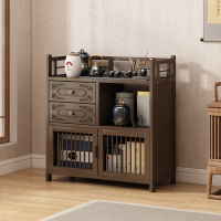 客厅沙发茶柜置物架边几小博古架边角几小方桌茶桌茶台边茶叶柜子