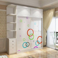 驰友(CHIYOU) 衣柜简约现代卧室双门衣柜1.6米衣柜